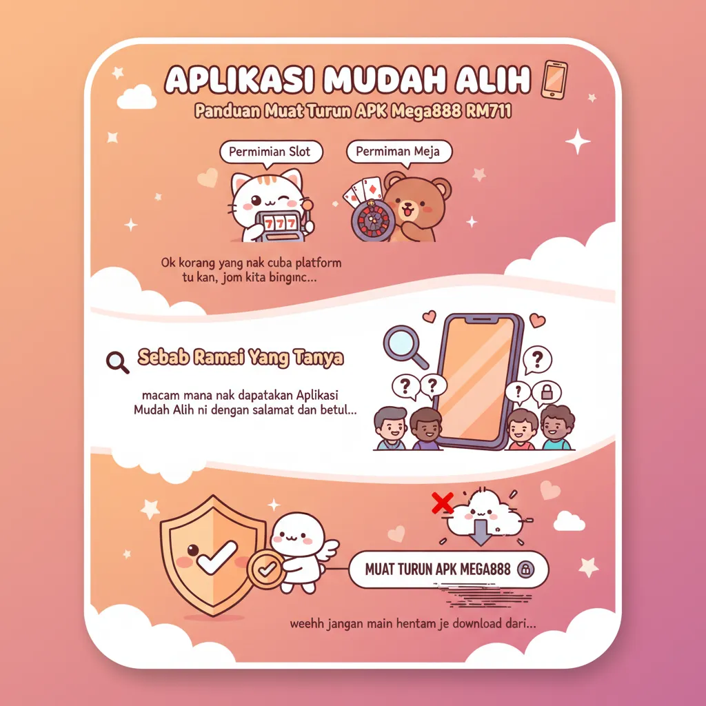 Panduan Muat Turun APK Mega888 RM711