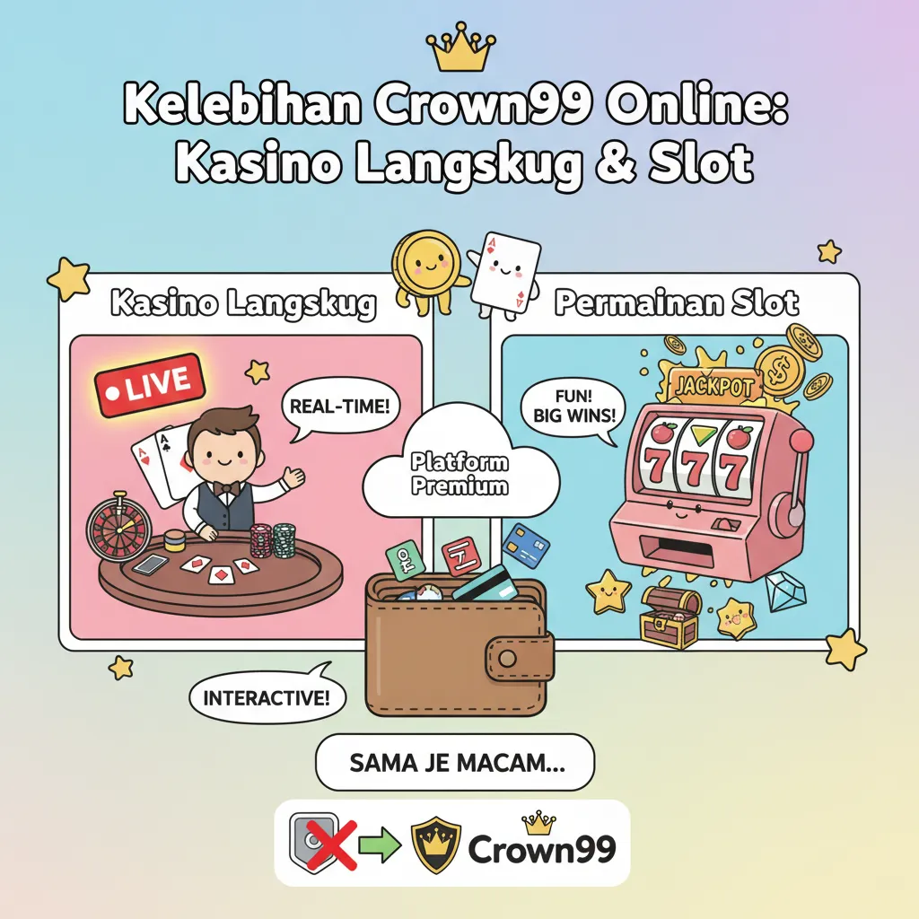 Kelebihan Crown99 Online: Kasino Langsung & Slot