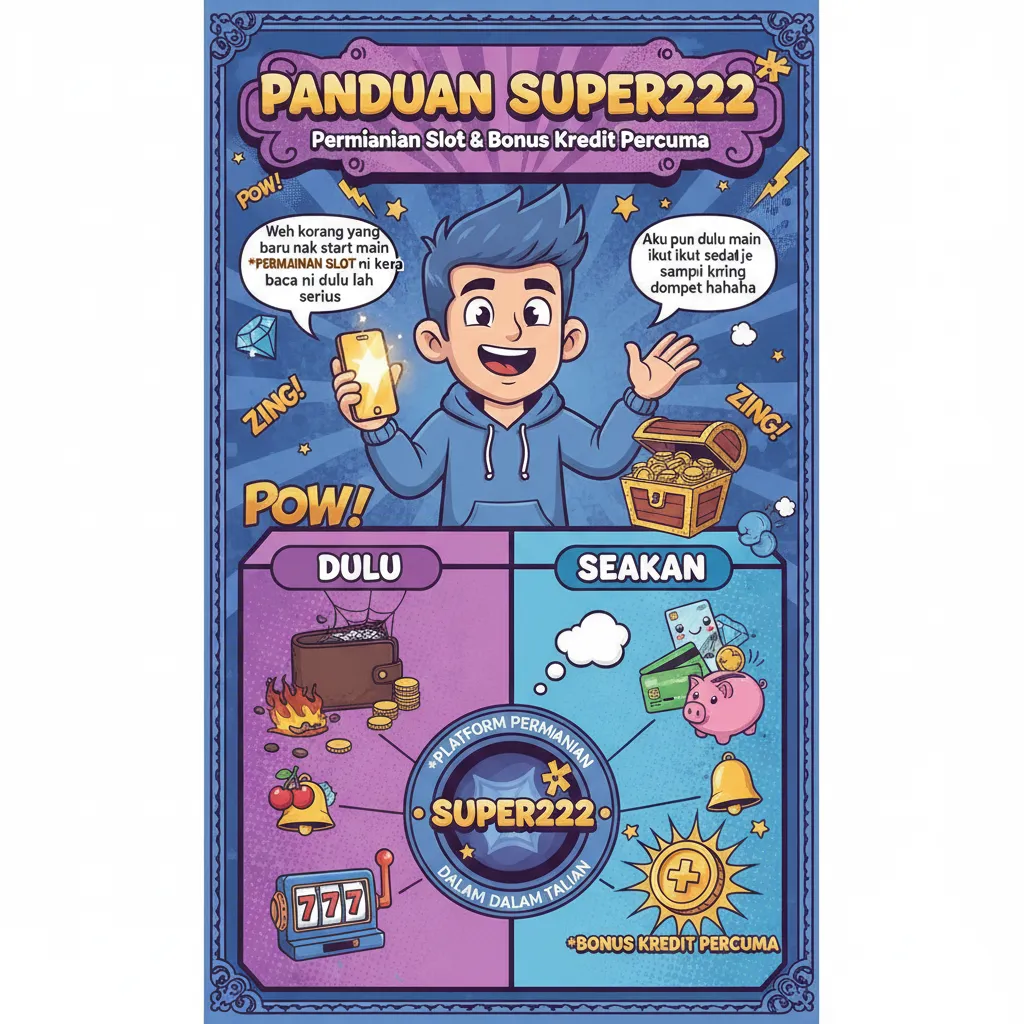 Panduan Super222: Permainan Slot & Bonus Kredit Percuma