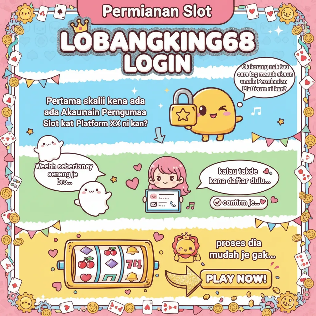 Cara Log Masuk Akaun & Permainan Slot