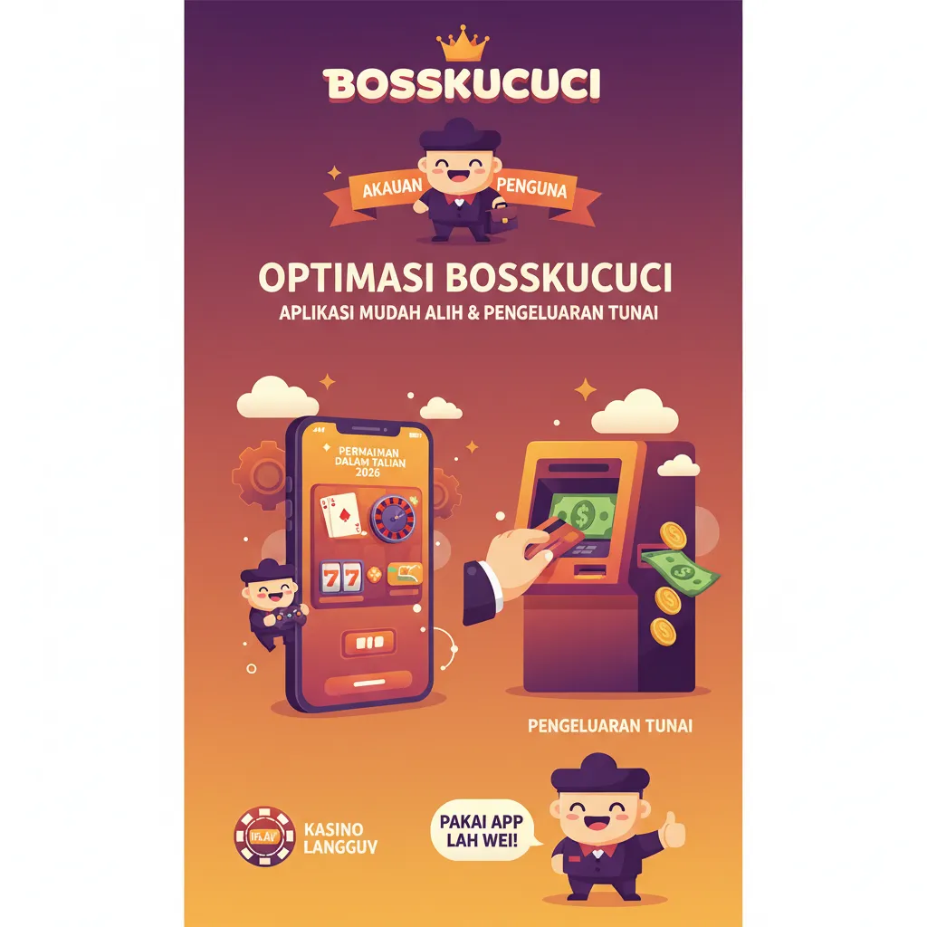 Optimasi Bosskucuci: Aplikasi Mudah Alih & Pengeluaran Tunai