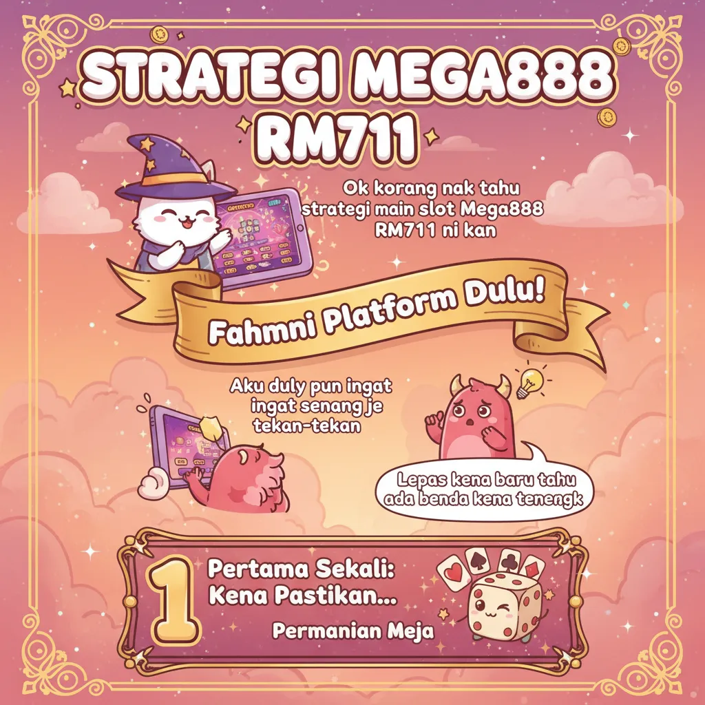 Strategi Permainan Slot Mega888 RM711