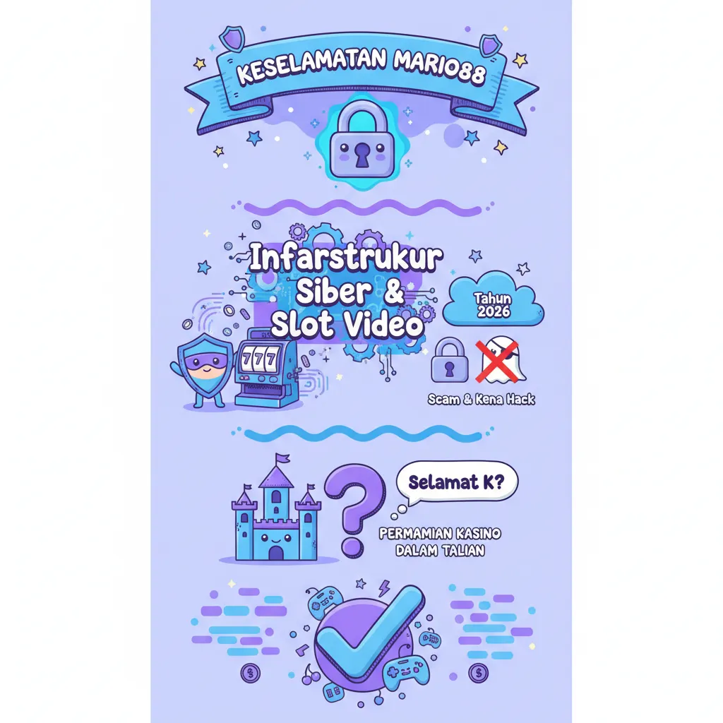 Keselamatan Mario88: Infrastruktur Siber & Slot Video